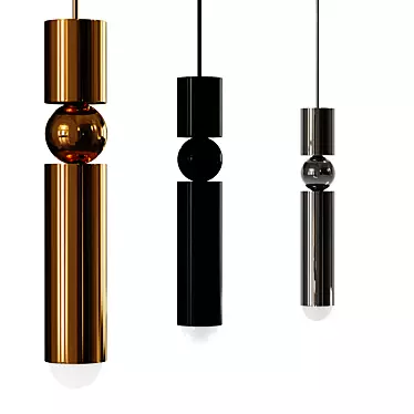 Plumb Design Lamp: Modern and Sleek 3D model image 1 