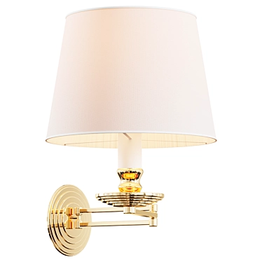 Eichholtz Swing Arm Wall Lamp 3D model image 1 