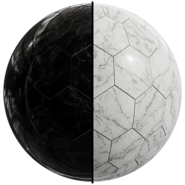 2 MAT Marble Floor Tile | 4K | Seamless 3D model image 1 