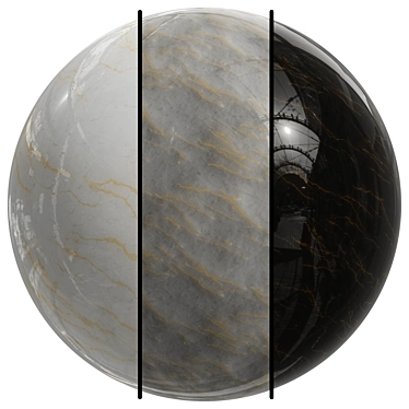 4K FB120 Slab Marble | PBR | 3 Types 3D model image 1 