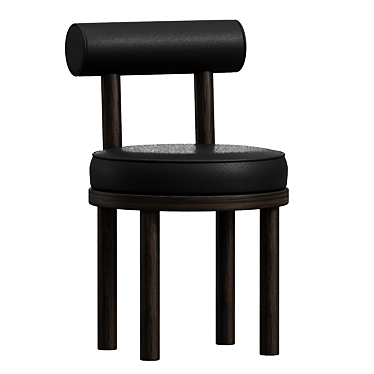 Sleek Moca Chair: Modern Comfort 3D model image 1 