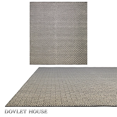 Luxury Wool Carpet - DOVLET HOUSE 3D model image 1 