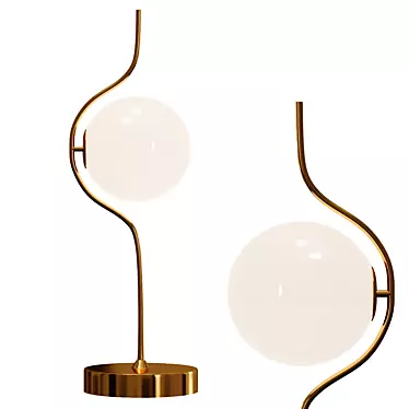 Modern Welling Table Lamp 3D model image 1 