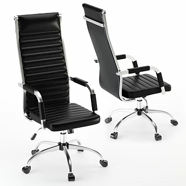 Homall Ribbed Executive Office Chair 3D model image 1 