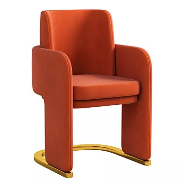 Odisseia Chair: Sleek Design, Maximum Comfort! 3D model image 1 