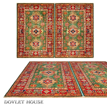 Luxury Double Carpet: DOVLET HOUSE (Art 16245) 3D model image 1 
