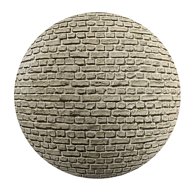 PBR Brick Loft Paloma: HD Seamless Textures 3D model image 1 
