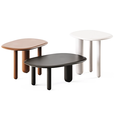 Minimalistic Tottori Coffee Table 3D model image 1 