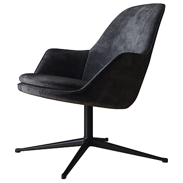 Modern Adelaide Armchair by BoConcept 3D model image 1 