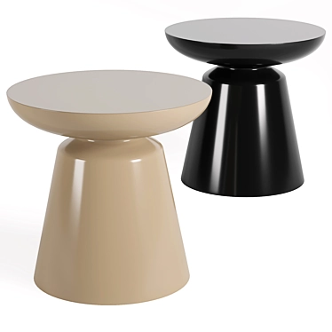 Minimalist Cap Side Table 3D model image 1 