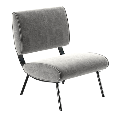 Modern Round D.154.5 Furniture 3D model image 1 