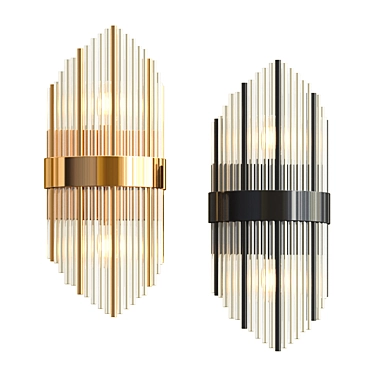 Elegant Wall Sconce by Romatti 3D model image 1 