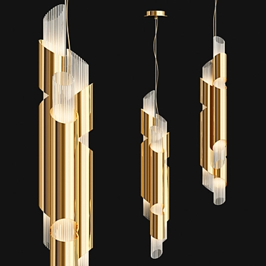 Elegant Draycott Pendant by Luxxu 3D model image 1 
