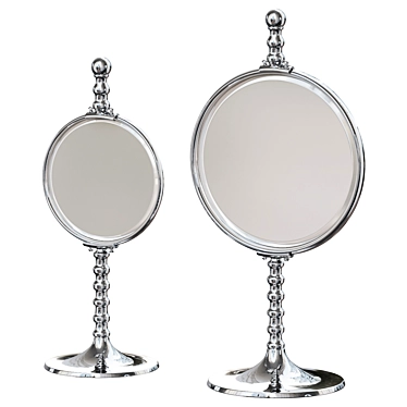 Eichholtz Floyd Table Mirror Set - Stylish Nickel Finish 3D model image 1 