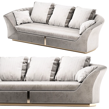 Giorgio Collection Charisma 4 Seater: Artistic Passion 3D model image 1 