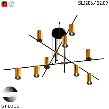 ST LUCE SORMANO Ceiling Light 3D model image 1 