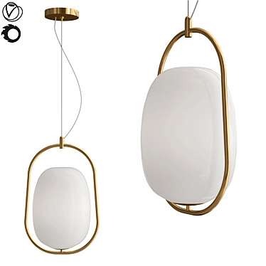 Elegant Design Lamp "WELL 3D model image 1 