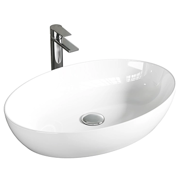 Elegant Villeroy & Boch Washbasin 3D model image 1 