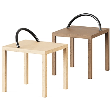 Ko Ko Stool: Sleek and Stylish! 3D model image 1 