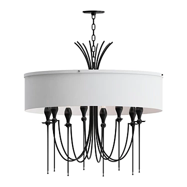 Luxury Elegance: Corey Chandelier 3D model image 1 