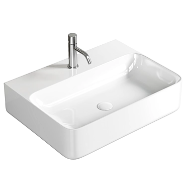 Elegant Aura CN2001 Sink 3D model image 1 