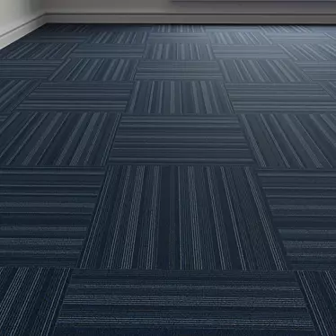 Forbo TesseraBarcode 302 Carpet Tiles 3D model image 1 
