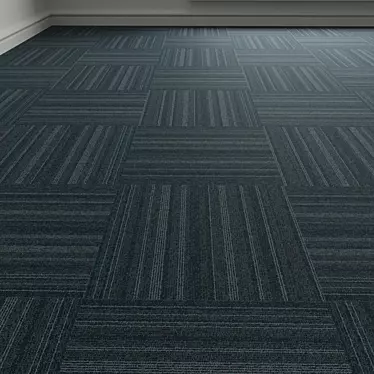 Forbo TesseraBarcode 307 Carpet Tiles 3D model image 1 