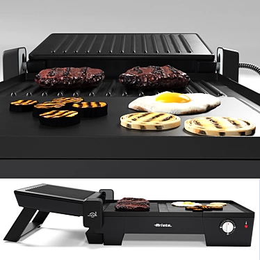 Ariete 3-in-1 Multi Grill 3D model image 1 