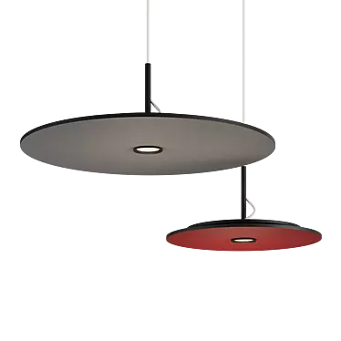 EUREKA LED Pendant Lamp: Sleek and Stylish 3D model image 1 
