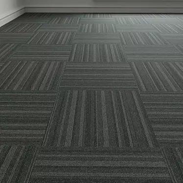 Forbo TesseraBarcode 317 Carpet Tiles 3D model image 1 
