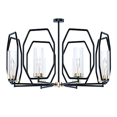 ARTE Ceiling Lamp: Elegant and Sophisticated 3D model image 1 