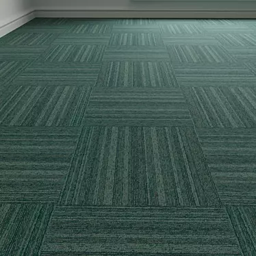 Versatile Carpet Tiles - Forbo TesseraBarcode 313 3D model image 1 