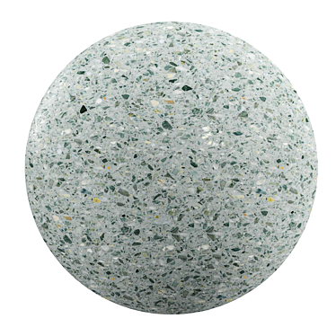 Venetian Terrazzo PBR Texture Set 3D model image 1 