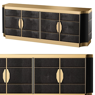 Haute Style Savoy Sideboard 3D model image 1 