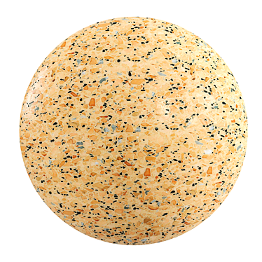 Seamless Venetian Terrazzo: High-res, PBR Material 3D model image 1 