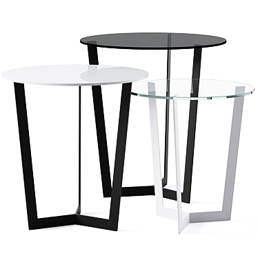 Sleek Jolly Coffee Table 3D model image 1 