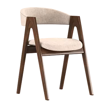 Dublin Deephouse Dining Chair 3D model image 1 