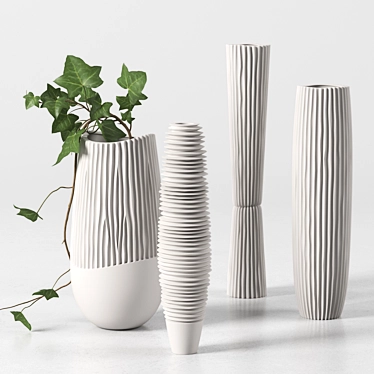 Kion Ceramiche: Stylish and Versatile Home Décor 3D model image 1 