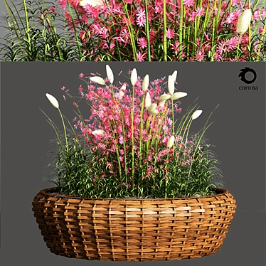 Corona Bouquet 05: Elegant Floral Arrangement 3D model image 1 