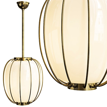 Elegant Ephron Pendant: A Timeless Lighting Marvel 3D model image 1 