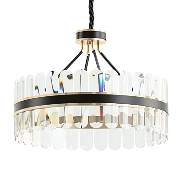 Ravishing ERISO Designer Chandelier 3D model image 1 