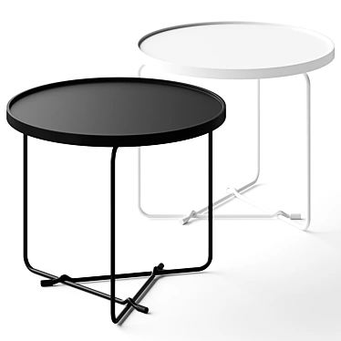 Elegant Haku Coffee Table 3D model image 1 
