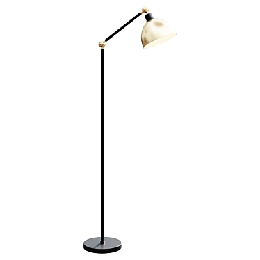 Modern Chic Floor Lamp 3D model image 1 