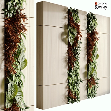 2021 Vertical Garden with V-Ray/Corona 3D model image 1 