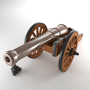 Medieval cannon 12 pounds