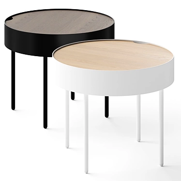 Lago: Sleek Cosmo Coffee Table 3D model image 1 