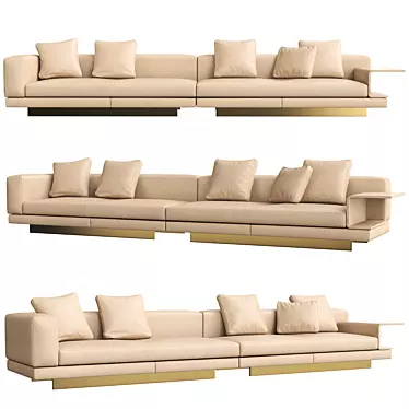 Modern Minotti Connery Sofa 3D model image 1 