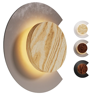 Cookie Glow: LED Wall Lamp 3D model image 1 