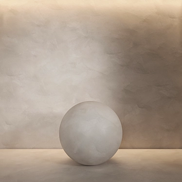 Seamless Plaster: Elegant Décor 3D model image 1 