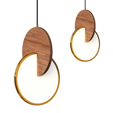 Glatt Wood Ceiling Lamp